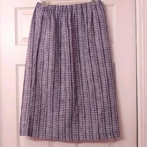 4/$15 💗 Size XL Grey Plaid Patterned Pencil Skirt